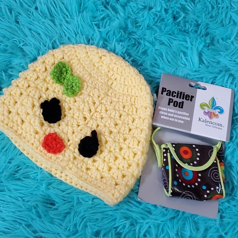 Baby Pacifier and Cap Lot